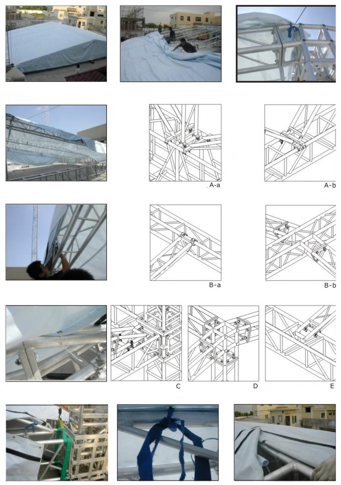 Tuv Stage Light Stands Aluminium Lighting Truss Lamp Metal Trusses Φ Tuv Stage Light Stands Aluminium Lighting Truss Lamp Metal Trusses Φ 50 3 Mm