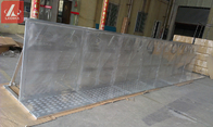 Aluminum Alloy Crowd Control Barrier Silver Folding Fence For Big Show
