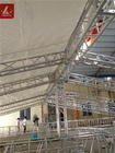 Outdoor Events Stage Roof Truss Material 6082 12 - 30m Max Span for Hanging Lamps