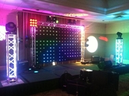LED Screen Goal Post Truss Goal Post Lighting Stand For Lounge Bar Singing Stage