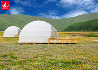 6m Transparent Outdoor Camping Tent Rainproof Geodesic Half Sphere Tent
