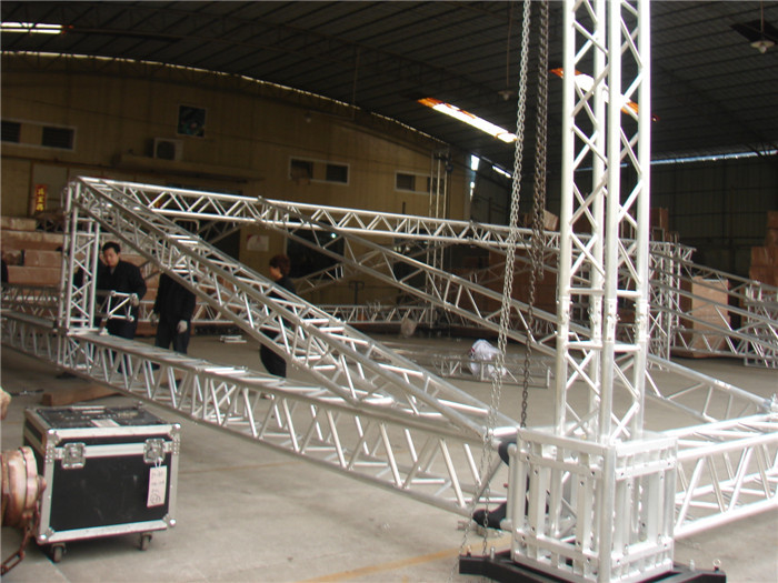Tuv Stage Light Stands Aluminium Lighting Truss Lamp Metal Trusses Lighting Truss Lamp Metal Trusses