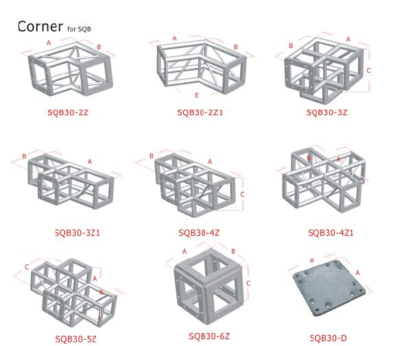 Быстросборный Корнер 2х2 чертеж. ZP_straight Corner 300x300. Square corners