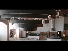 Professional Aluminum alloy Circle Lighting Electric Lift Truss for club