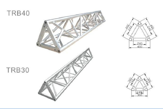 Triangle Aluminum Spigot Stage Truss Lighting TRB287mm-387mm