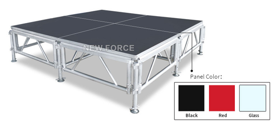 Outdoor Project Aluminum Folding Stage Platform 18mm Antiskid Plywood