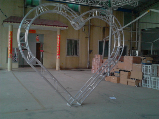 Customized Special Shaped Aluminum Truss For Hanging Lights