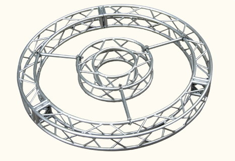 Customized Special Shaped Aluminum Truss For Hanging Lights