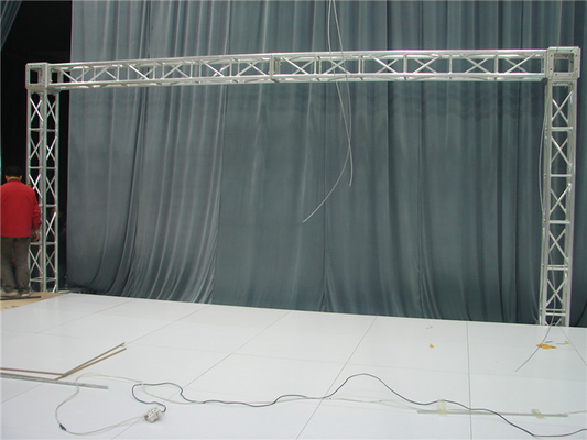 Light Weight 7.5kg/m Stable Goal Post Truss For Hanging Screen And Speaker