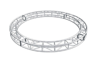 Circle Curved Aluminum Square Truss Revolving Lighting Truss 6082-T6 Aluminum