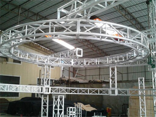 Aluminum Alloy O Shape DJ Clamp Triangular Truss For Outdoor Performance