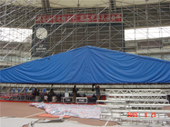 Retractable Aluminum Global Stage Roof Truss System / Lighting Truss Lift Global Trussing