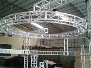 Load High Lighting Steel Or Aluminum Square Truss , Stage Truss Roof System