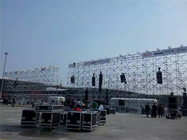12 Meter Scaffold Layer Truss Line Array DJ Speaker Stands Self - Locking