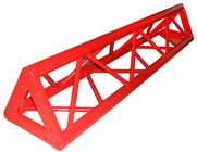 TRB300 Colour Triangle Aluminum Truss For Theme Park 6082 For Tube Material 1M length