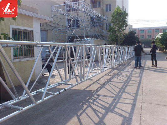 Portable Movable Folding Truss System Square Aluminium Foldable Lighting Truss