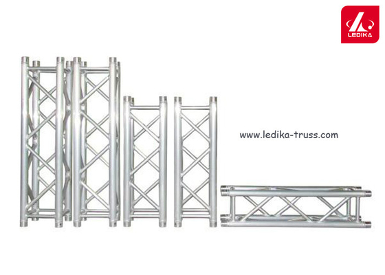 Square Euro Standard Aluminum Spigot Truss For Show Performance