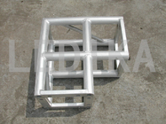 Customized Aluminum Square Truss Segments Corners 2 Way Square Corner