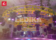 Lightweight Rotating Circle Shaped Aluminum Trusses For Event / Club / Big Show