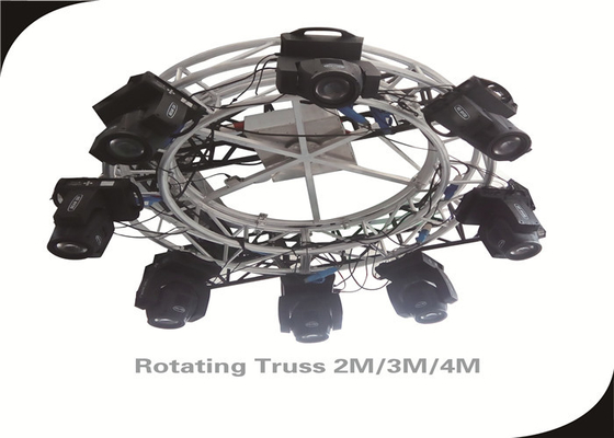 Lightweight Rotating Circle Shaped Aluminum Trusses For Event / Club / Big Show