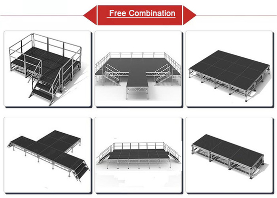 Performance Truss Aluminum Stage Platform Modular Event Stage