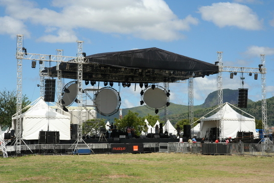 Concert Stage Aluminum Lighting Box Truss System 15m Diameter