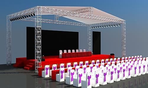 18mm Thickness Truss Aluminum Stage Platform For Catwalk T Show