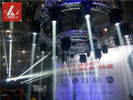 Rotating Circle Aluminium Trusses Revolving Lamp For Event / Club / Big Show
