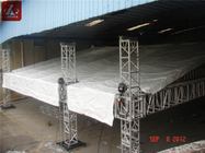 Outdoor Events Stage Roof Truss Material 6082 12 - 30m Max Span for Hanging Lamps