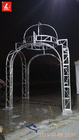 Creative Aluminum Square Stage Lighting Truss Pentagram / Heart Shape For Wedding