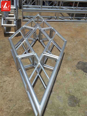 Creative Irregular Shape Aluminum Square Stage Truss System Pentagram / Heart Shape