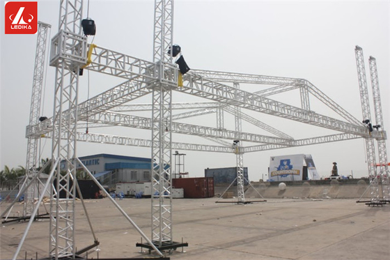 Versatile Aluminium Square Truss Smart Connecting Joint For Outdoor Events 6082