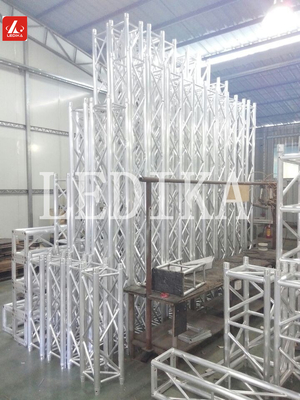 Unique Aluminum Square Truss Structure , Event Stage Lights Exhibition Truss