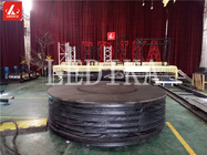 Adjustable Stage Rotating Mechanical Staging Platform For Auto Show Q195 Steel