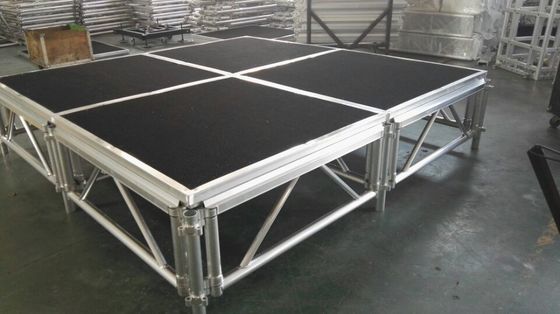 Alloy 6061-T6 Aluminum Stage Platform With Adjustable Height