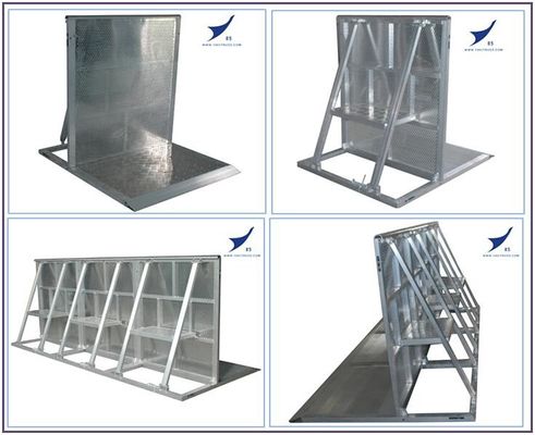 Versatile Aluminum Crowd Control Barriers For Indoor And Outdoor Events