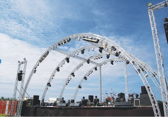 Customizable Aluminum Spigot Truss For Lighting And Audio Equipment