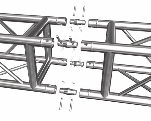 Versatile And Secure Aluminum Spigot Truss For Music Festivals And Concerts