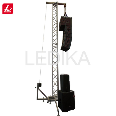 Concert Equipment Audio Hanging Line Array Speaker Truss For Event / Wedding