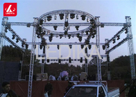 300mm Aluminum Square Truss Screw Curved Circle Arch Roof For Night Clubs