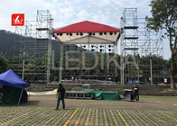 Aluminum Lighting Scaffolding Layer Truss Tube Truss System For Trade Show