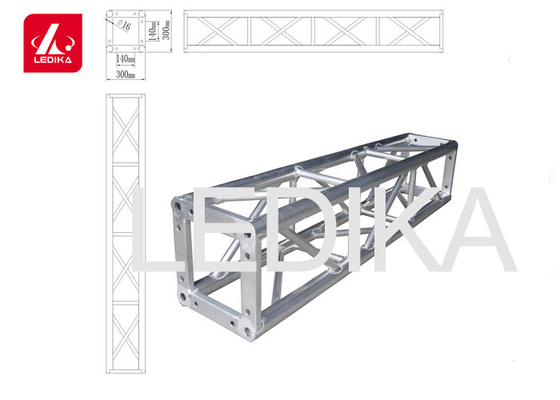 300mm Aluminum Square Truss Screw Curved Circle Arch Roof For Night Clubs