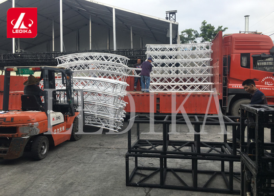 Portable Factory Price Indoor Or Outdoor Aluminum Square Truss