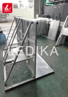 Protable Steel Eent Crowd Control Barrier / Foldable Aluminum Barricade