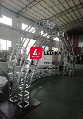 SN1100mm * 600mm Aluminum Square Truss Multi-purpose And Flexible For Concert