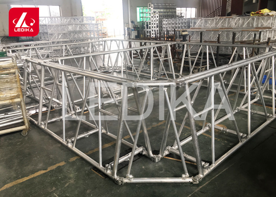 Heavy Folding Duty Triangular Aluminum Foldable Truss Spigot 520 * 950 Mm