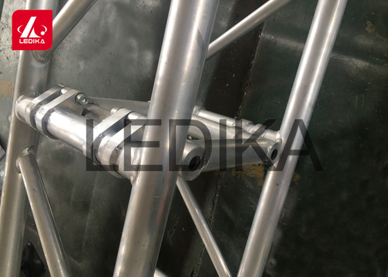 Equipment 520mm*760mm Folding Aluminum Spigot Truss For Lighting Show