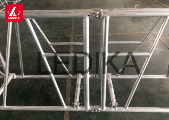 Equipment 520mm*760mm Folding Aluminum Spigot Truss For Lighting Show