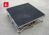 Folding Aluminum Stage Platform Collapsible Convenient 200mm - 800mm Height