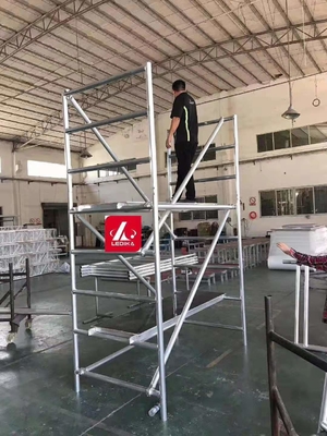 6082 Aluminium Scaffolding Frames Portable Adjustable Work Bench